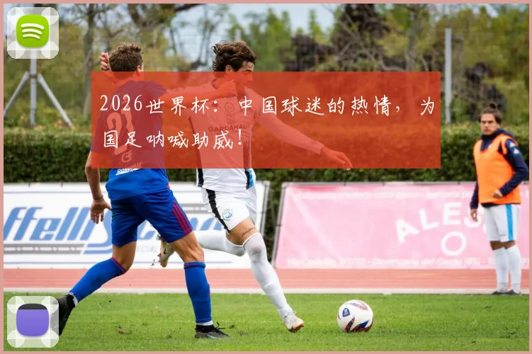 2026世界杯:中国球迷的热情,为国足呐喊助威!